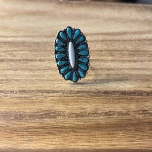 Faux Turquoise ring